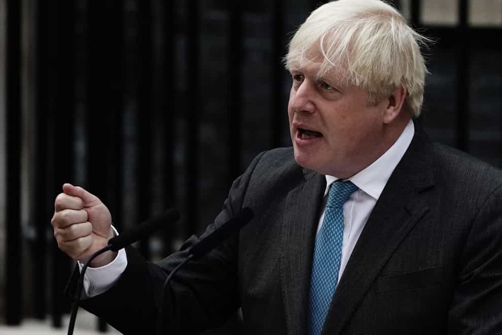 Boris Johnson was paid more than £276,000 for his first speaking engagement since leaving office (Aaron Chown/PA)