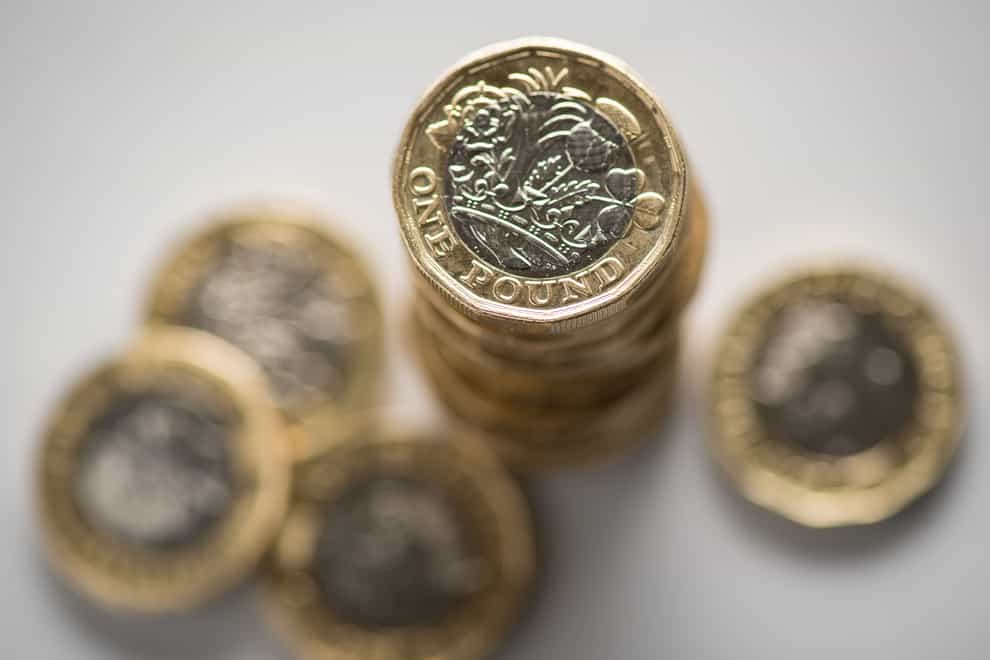 The pound has dropped sharply against the US dollar as financial markets fretted over warnings the UK is already in recession and fears Chancellor Jeremy Hunt’s austerity budget will compound the economic woes (Dominic Lipinski/PA)