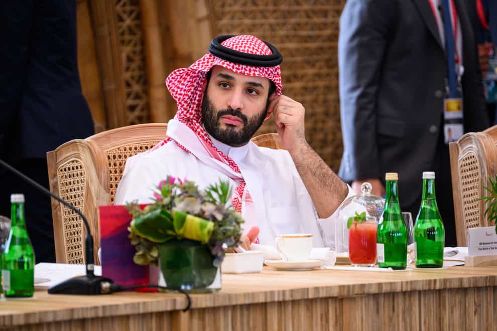 Crown Prince Mohammed bin Salman of Saudi Arabia (PA)