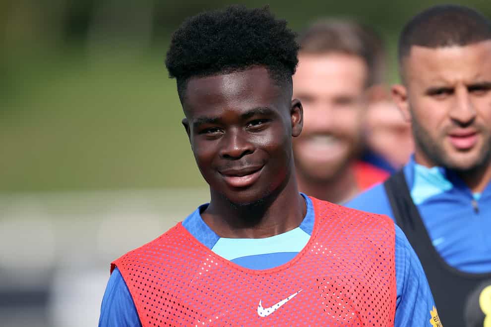 Bukayo Saka is now a stronger character, according to his Arsenal and England team-mate Aaron Ramsdale (Simon Marper/PA)