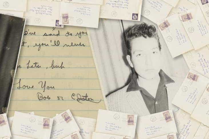 A collection of personal letters written by a young Bob Dylan to a high school girlfriend has been sold at auction (Nikki Brickett/RR Auction/the Estate of Barbara Hewitt via AP/PA)