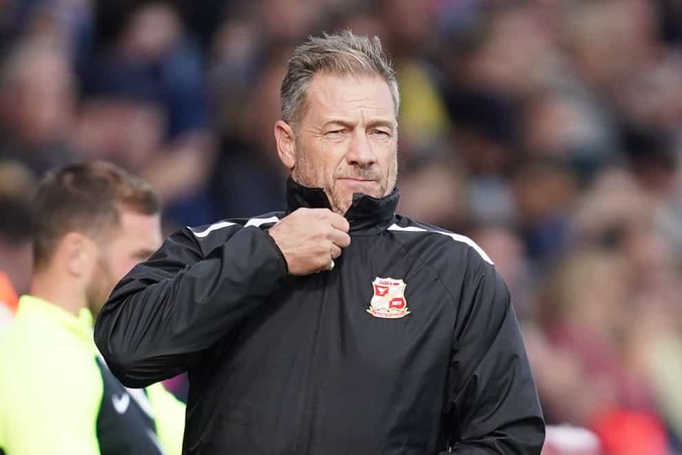 Swindon head coach Scott Lindsey was left frustrated by their home loss to Crewe (James Manning/PA)
