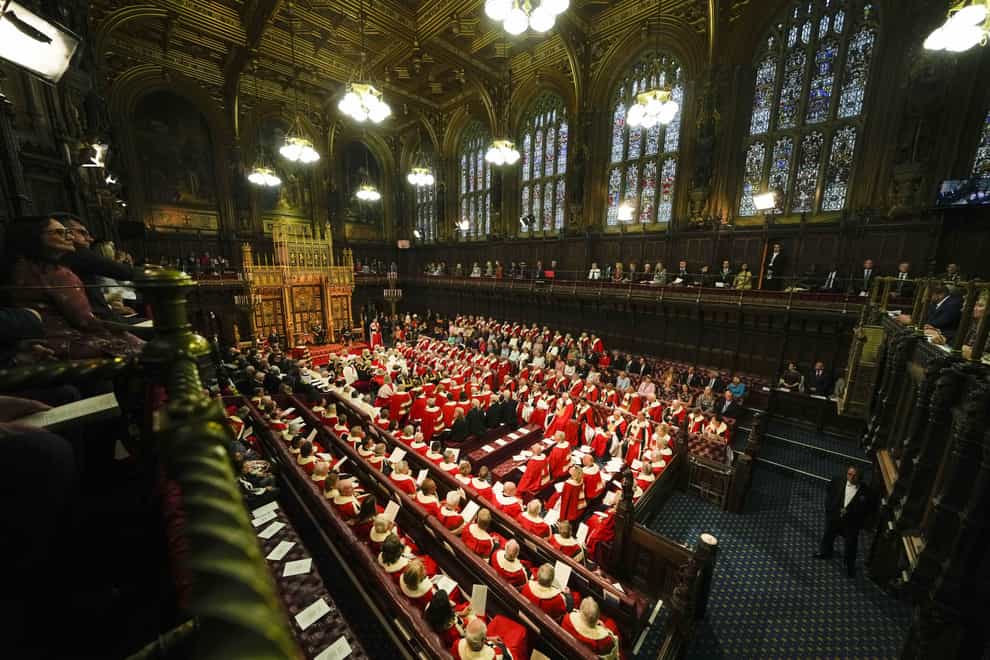 The House of Lords could be abolished by Sir Keir Starmer (Alastair Grant/PA)