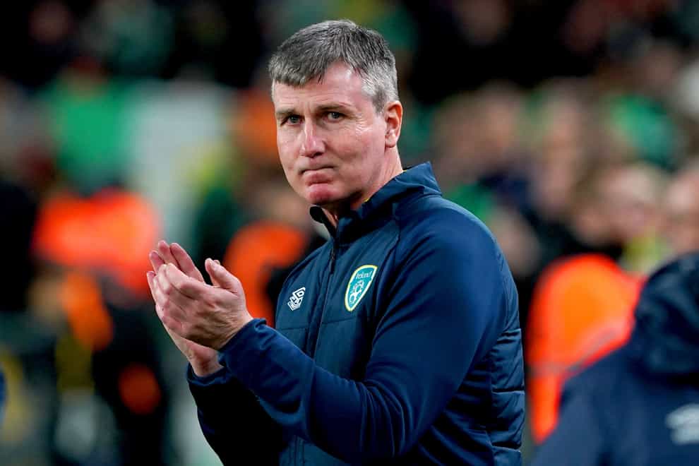 Stephen Kenny was satisfied after seeing the Republic of Ireland grind out a 1-0 friendly win in Malta (Brian Lawless/PA)