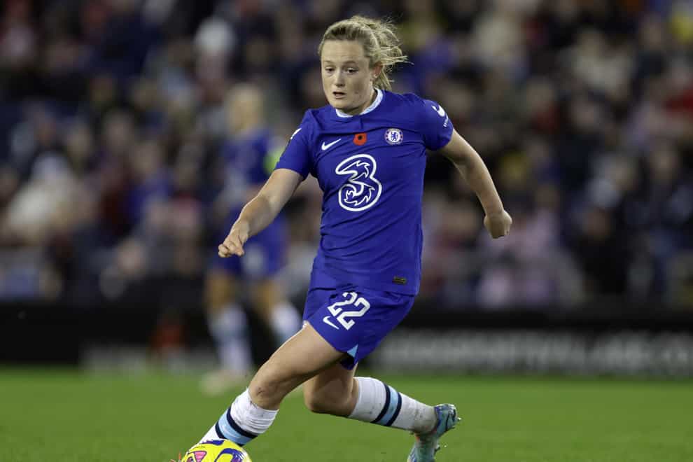 Erin Cuthbert is settling into her new central midfield role for Chelsea (Richard Sellers/PA)