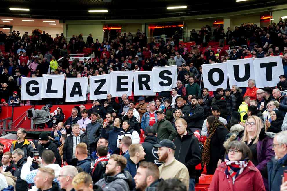 Manchester United is effectively up for sale after the owning Glazer family announced they were “exploring strategic alternatives” for the club (Martin Rickett/PA)