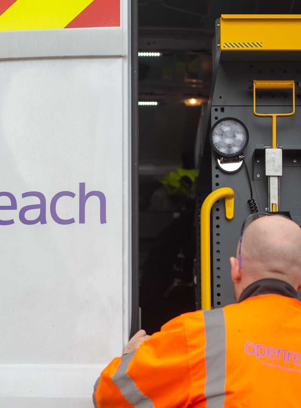 BT’s digital network division, Openreach, is postponing its investment in the rollout of ultrafast fibre broadband in new locations, in an effort to clear the backlog of partially-completed work (Joe Giddens/PA)