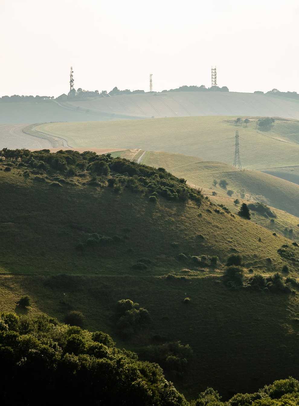 Managers of the South Downs National Park have identified 23,000 hectares of land for new woodland which could have ‘huge’ potential to help fight climate change (National Trust/PA)