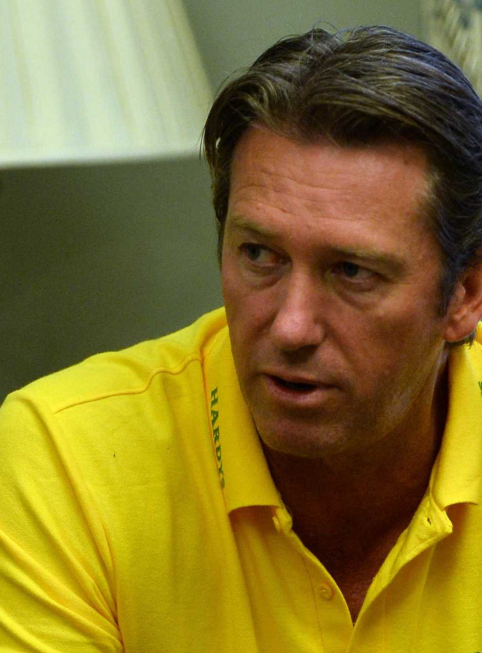 Glenn McGrath has warned that ODI cricket is in danger of being squeezed out (Hannah McKay/PA)