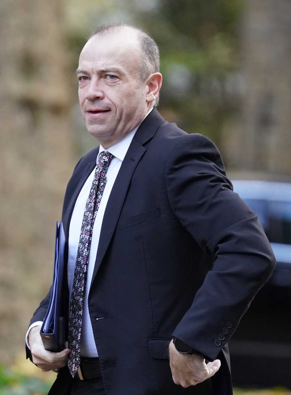 Northern Ireland Secretary Chris Heaton-Harris has said he should not be the one taking decisions on a budget for the region, but that local ministers should be doing so (Stefan Rousseau/PA)