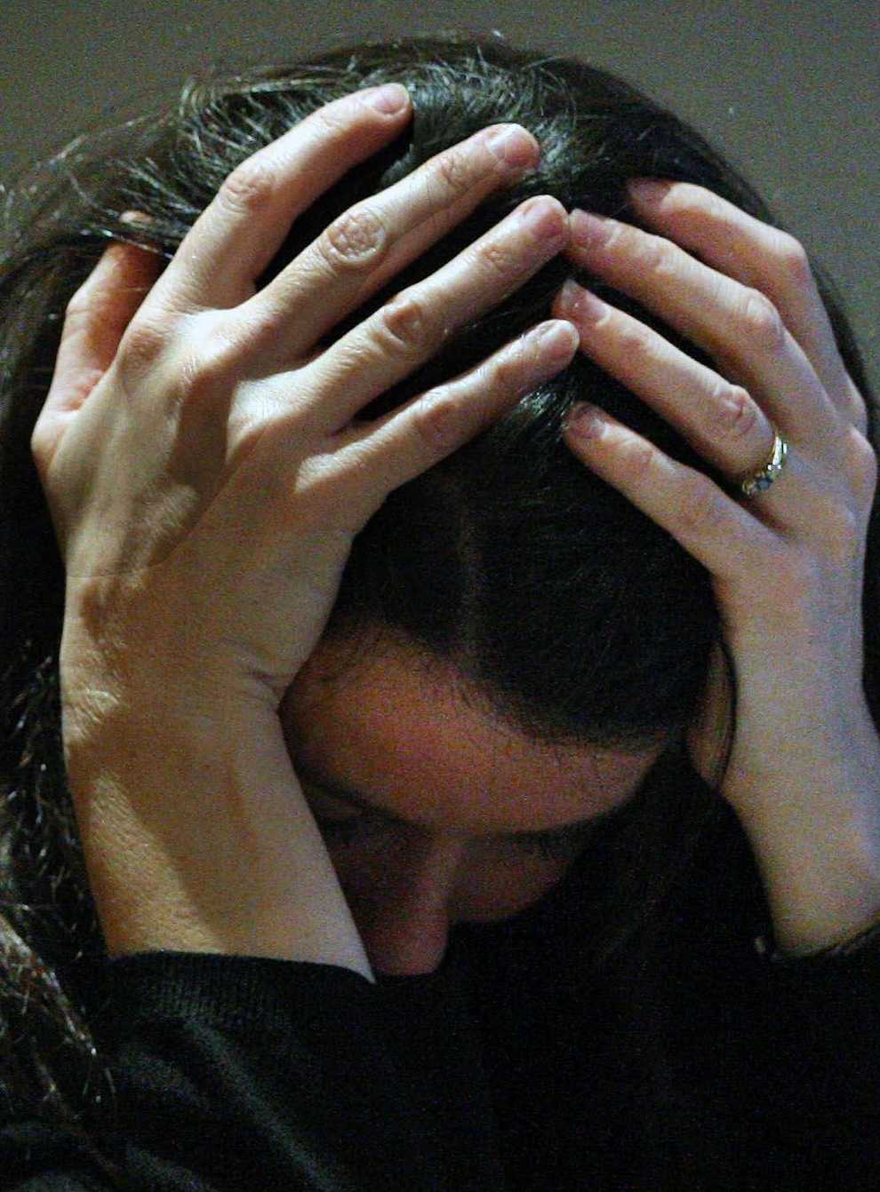 New figures show a rise in the number of young people seeking help from the NHS for poor mental health (David Cheskin/PA)