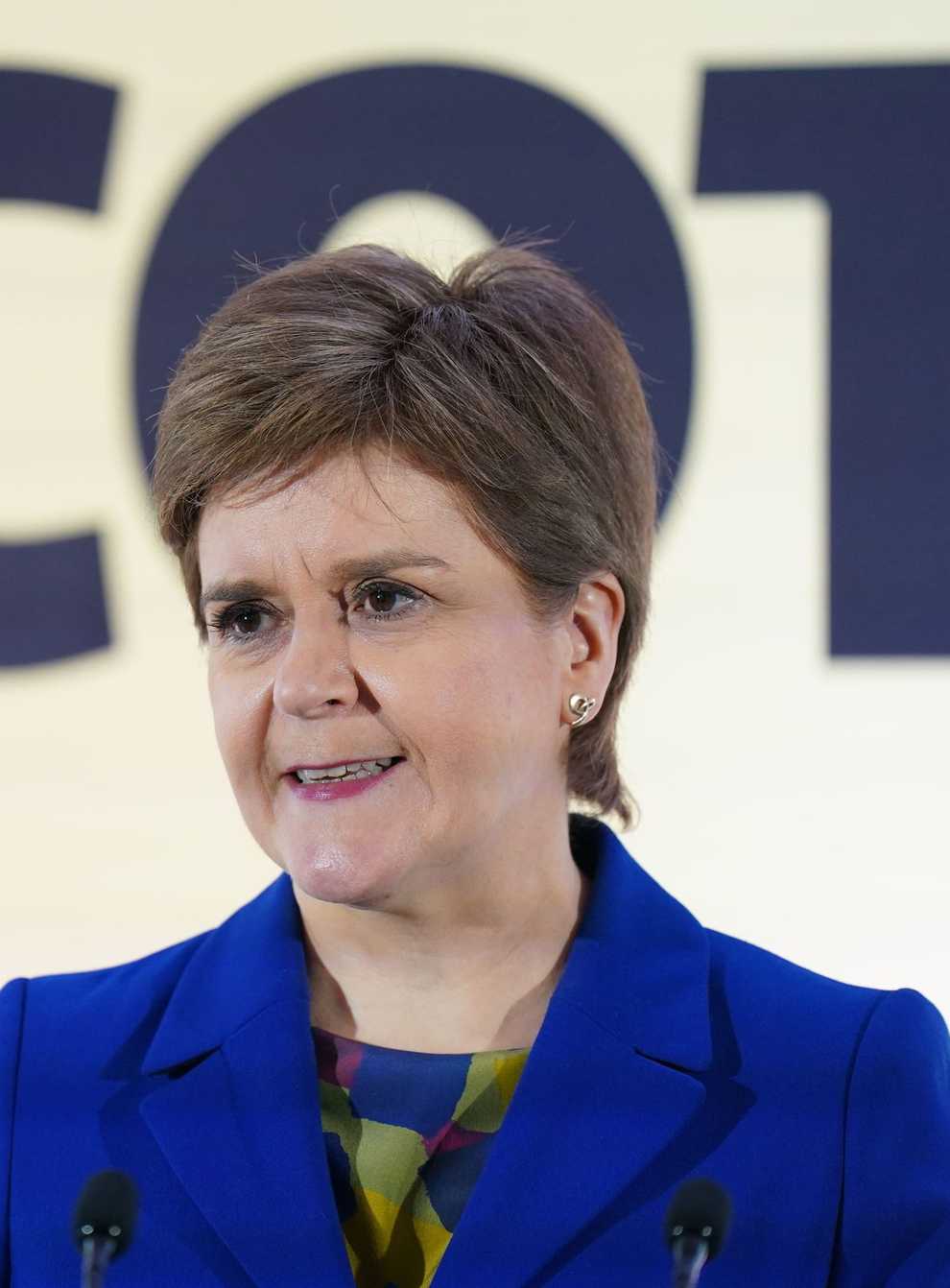 Nicola Sturgeon accused unionist parties of being scared of indyref2 (Jane Barlow/PA)