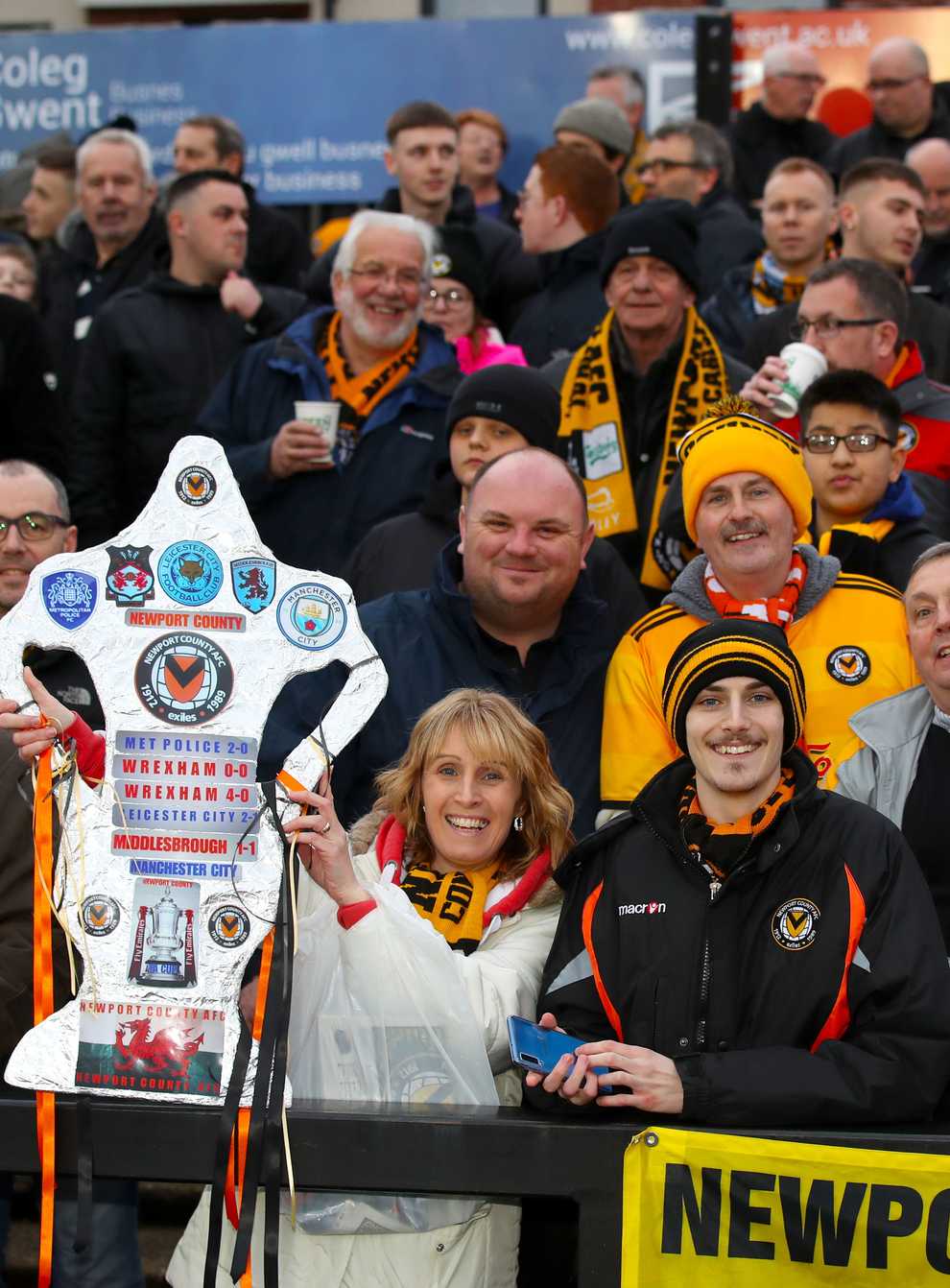 Newport have enjoyed FA Cup success in recent years (Nick Potts/PA)