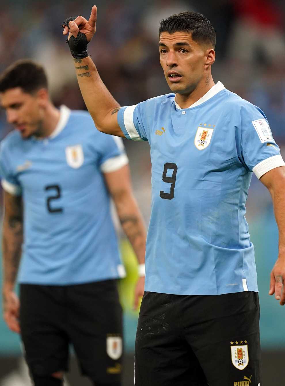 Luis Suarez looked a shadow of his former self in Uruguay’s draw with South Korea (Mike Egerton/PA)