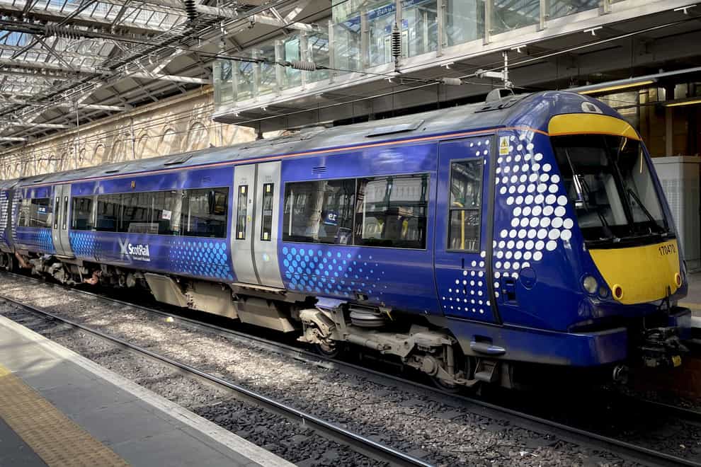 ScotRail said workers in the RMT had accepted a new offer on pay. (Jane Barlow/PA)