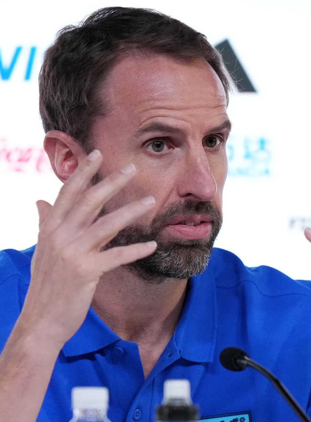 Gareth Southgate has not ruled out making further gestures regarding human rights in Qatar (Jonathan Brady/PA)