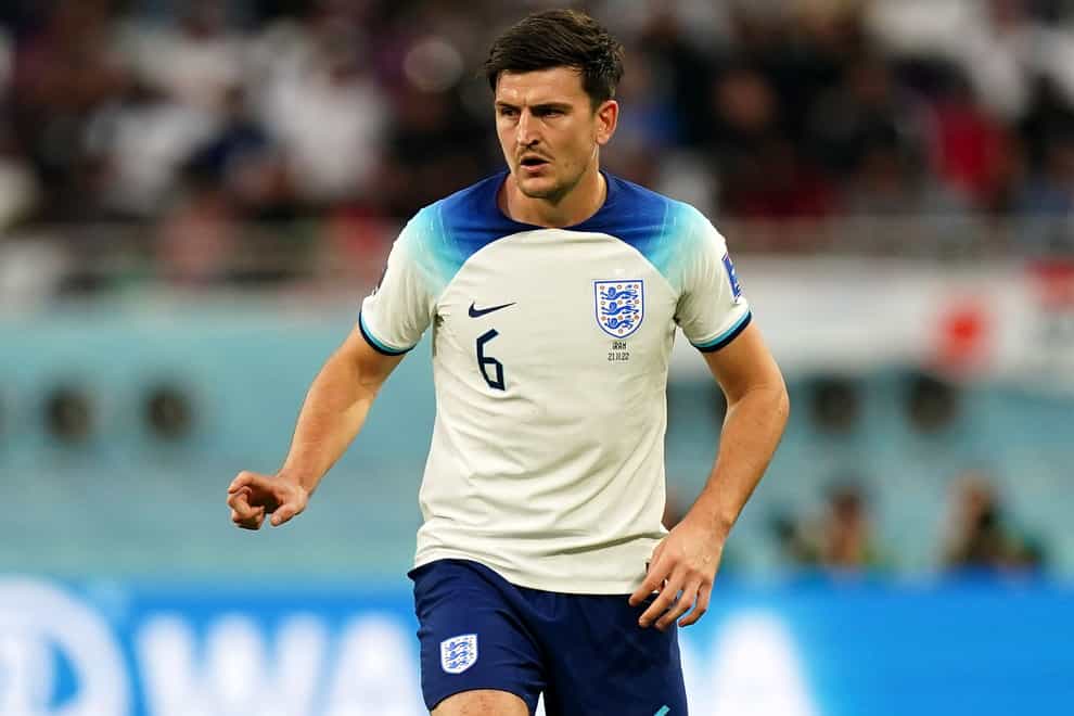 Harry Maguire’s form was never doubted by England team-mate John Stones (Mike Egerton/PA)