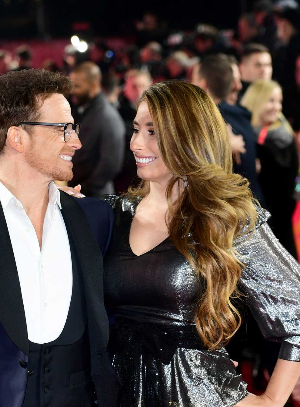 Joe Swash and Stacey Solomon arriving for the ITV Palooza held at the Royal Festival Hall, Southbank Centre, London.