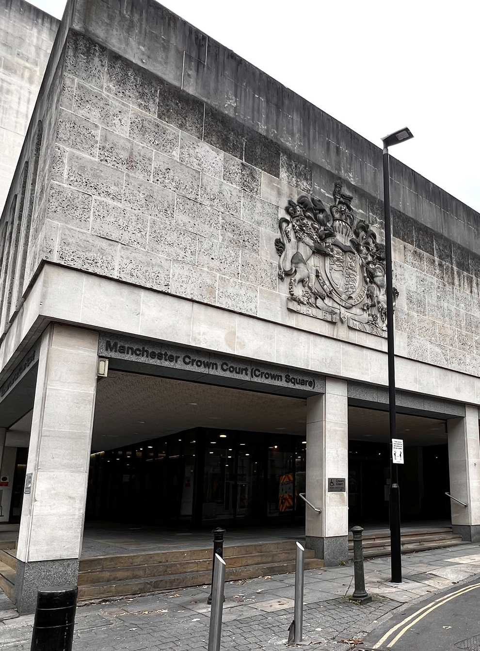 Manchester Crown Court, where the Lucy Letby is taking place (Steve Allen/PA)