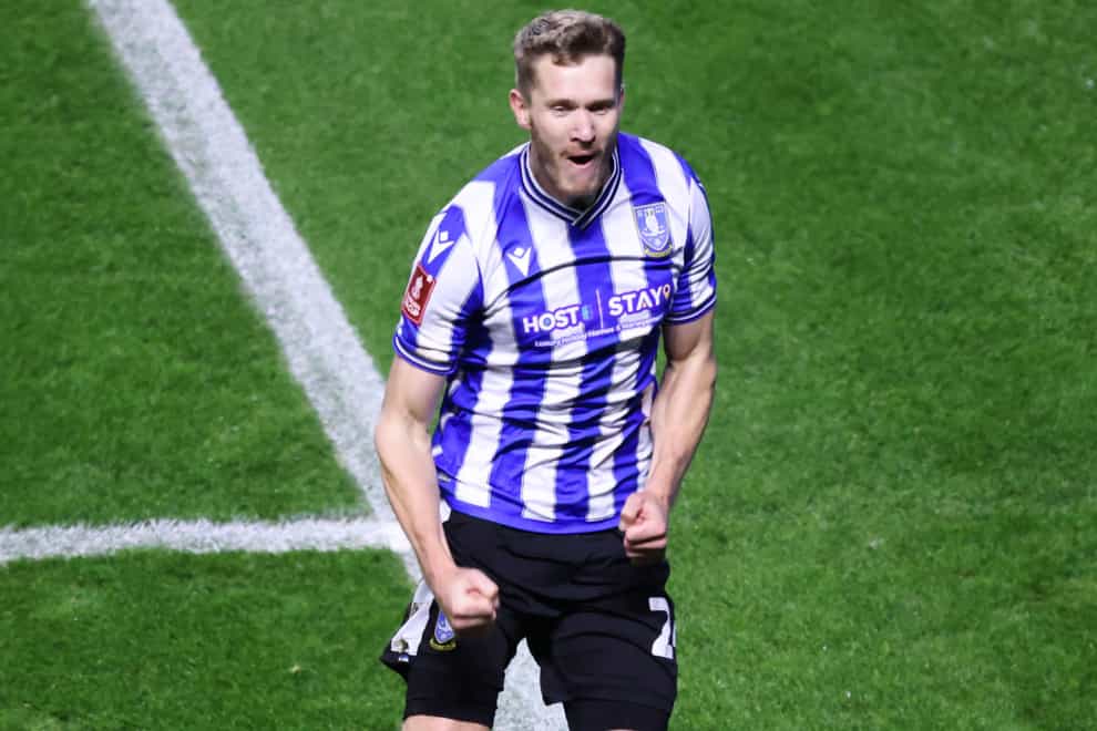 Michael Smith scored two late goals as Sheffield Wednesday beat Mansfield in the FA Cup (Isaac Parkin/PA)