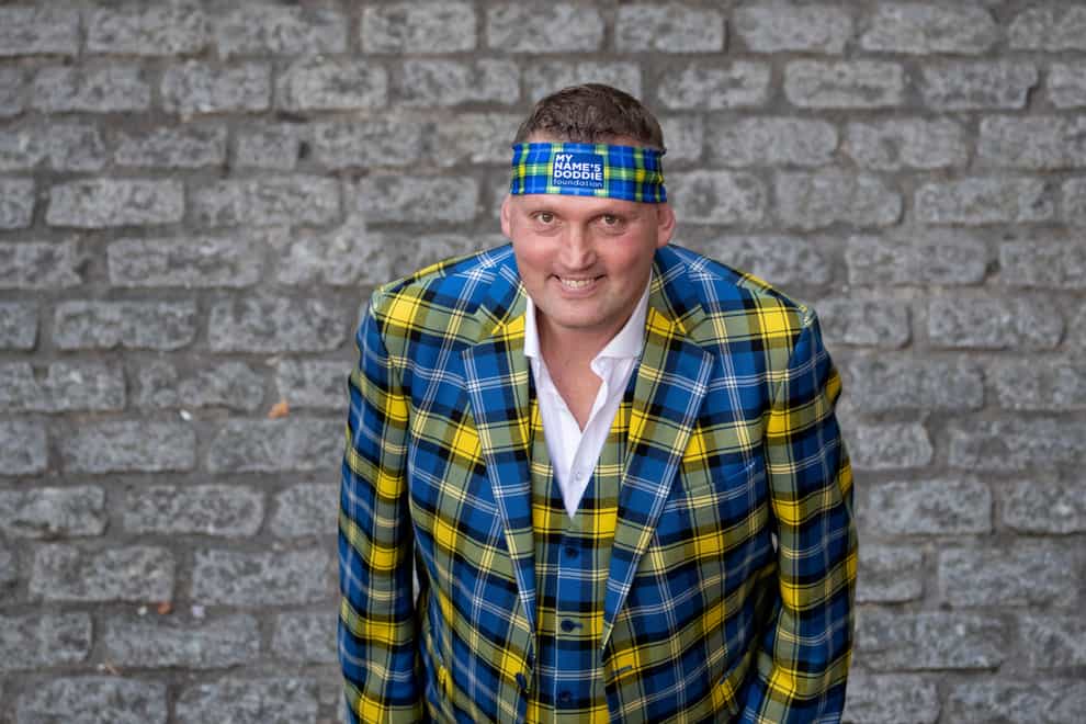 Doddie Weir was highly regarded both as a rugby player and for his fundraising efforts for research into motor neurone disease (Jane Barlow/PA)