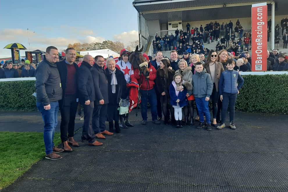 The Big Dog followed up his Munster National victory by landing theBar One Racing Troytown Handicap Chase at Navan (PA)