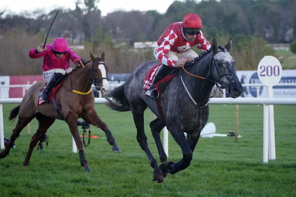 Fil Dor in action at Leopardstown (Niall Carson/PA)