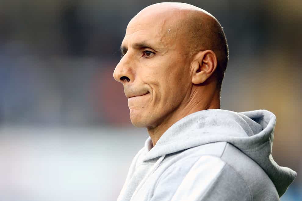 Dino Maamria was delighted with his side’s attitude (Nigel French/PA)