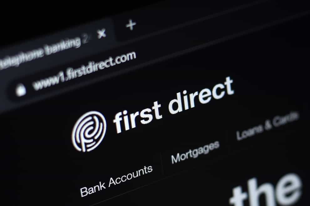 First Direct is increasing its savings rates from Thursday as the battle to attract customers continues (Tim Goode/PA)