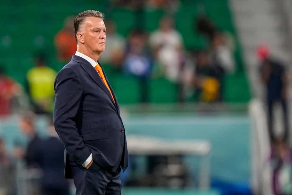 Head coach Louis Van Gaal has rejected criticism of his side’s style at the World Cup (Luca Bruno/AP)