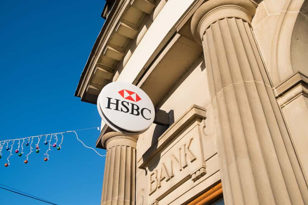 A branch of HSBC (Alamy/PA)