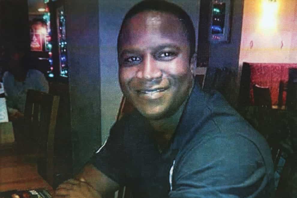 Sheku Bayoh died after being restrained by police in May 2015 (handout/PA)