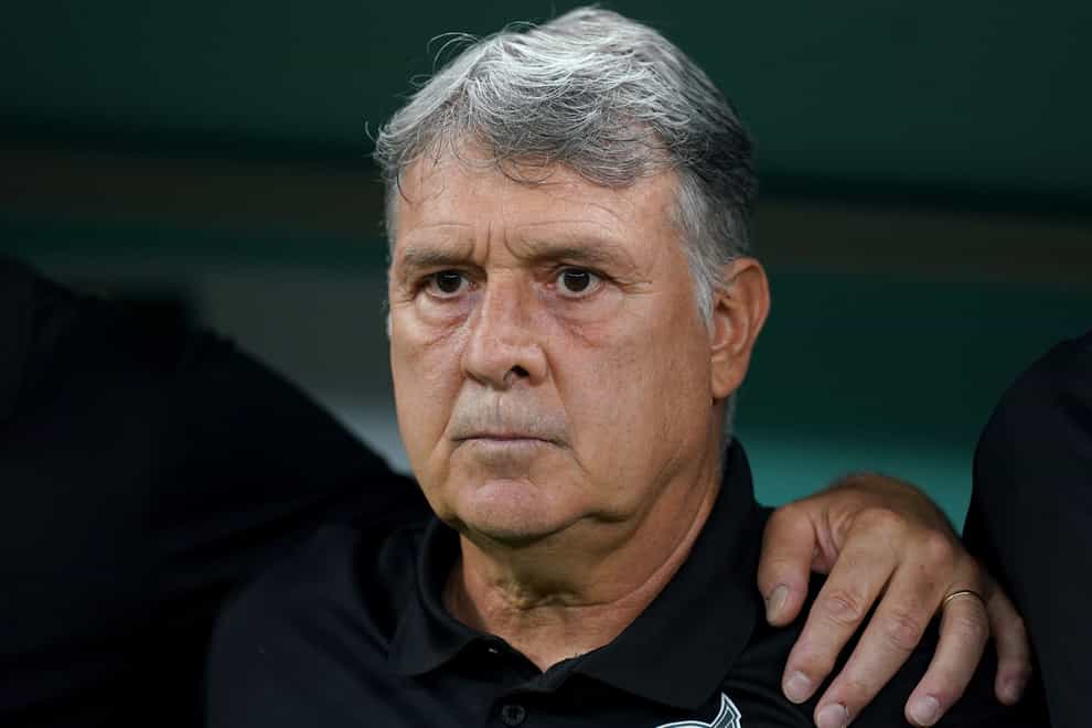 Gerardo Martino said his contract as Mexico manager expired after his side went out of the World Cup (Mike Egerton/PA)
