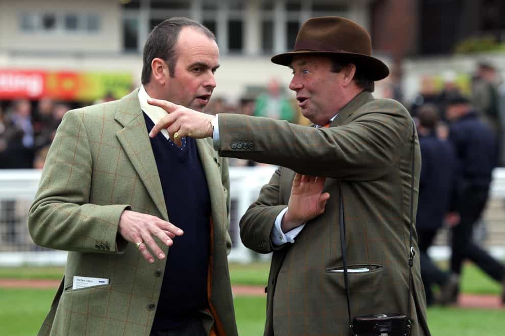 Alan King (left) and Nicky Henderson (right) have declared their big guns (David Davies/PA)