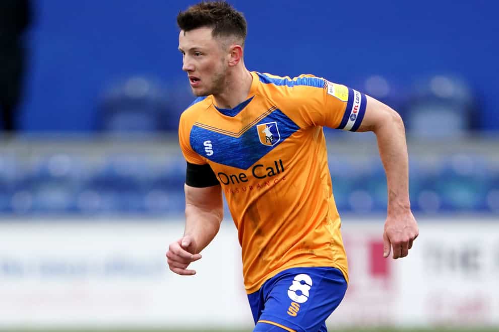 Ollie Clarke could return for Mansfield against Colchester (Zac Goodwin/PA)