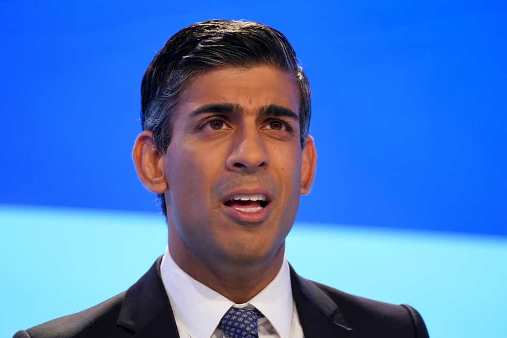 Prime Minister Rishi Sunak has spoken before about racism in his own life (Jacob King/PA)