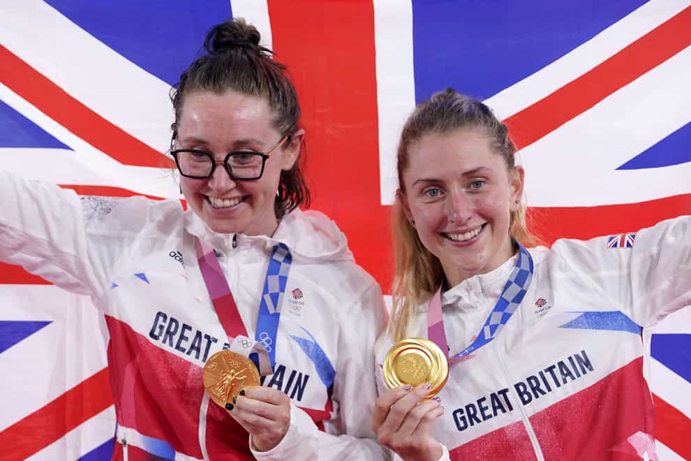 Dame Laura Kenny, right, called her Great Britain team-mate Katie Archibald “phenomenal” (Danny Lawson/PA)