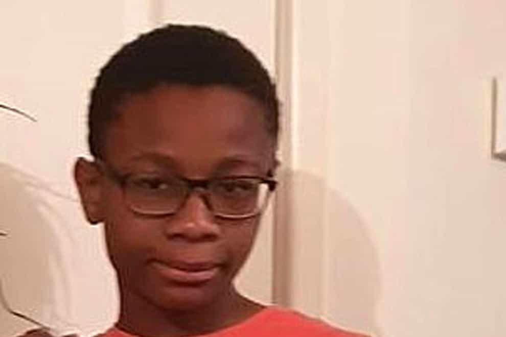 Christopher Kapessa, 13, was allegedly pushed into the River Cynon near Fernhill, Rhondda Cynon Taff, on July 1 2019 (Family Handout/PA)