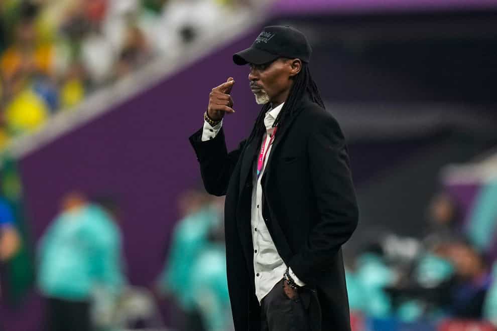 Cameroon coach Rigobert Song admits he has regrets after their World Cup exit (Andre Penner/AP)