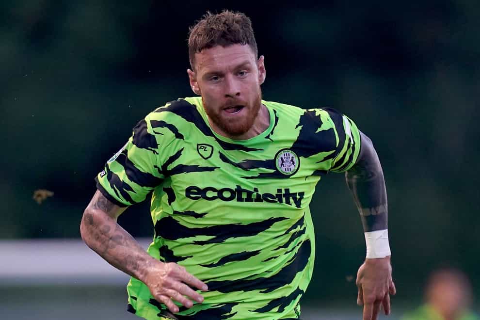 Connor Wickham netted a dramatic winner for Forest Green against Cambridge (Adam Davy/PA)