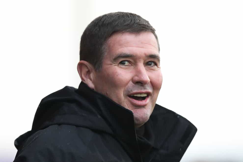 Nigel Clough saw Mansfield win at the death (Isaac Parkin/PA).