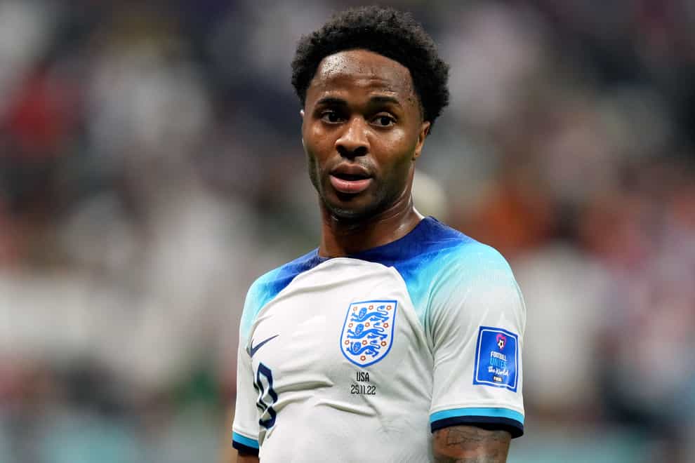 Raheem Sterling is absent for England (Martin Rickett/PA)