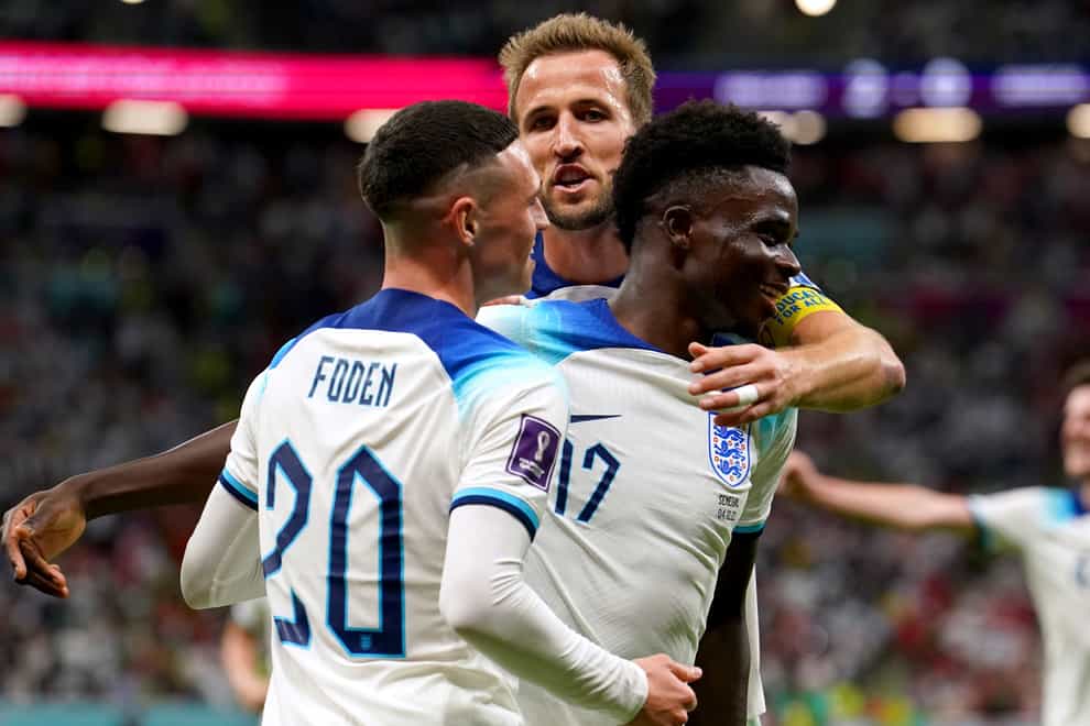 England beat Senegal to reach the World Cup quarter-finals (Martin Rickett/PA)