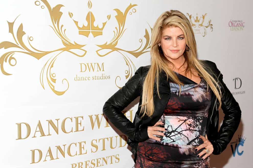 US actress Kirstie Alley has died from cancer at the age of 71, according to her family (Alamy/PA)