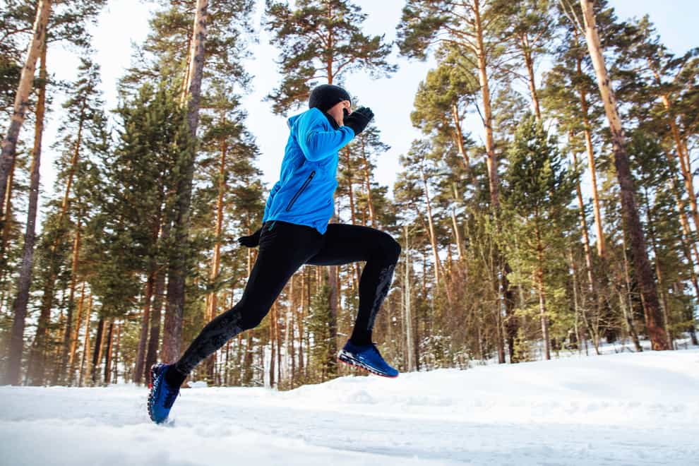 Winter running can be dangerous and off-putting (Alamy/PA)