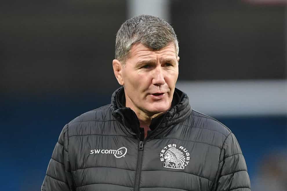 Rob Baxter has recently signed a new deal (PA)