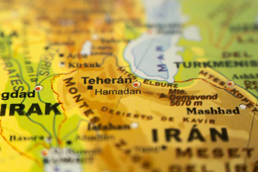 Iran says it has carried out the first execution of a prisoner convicted of a crime allegedly committed during the country’s ongoing nationwide demonstrations (Alamy/PA)