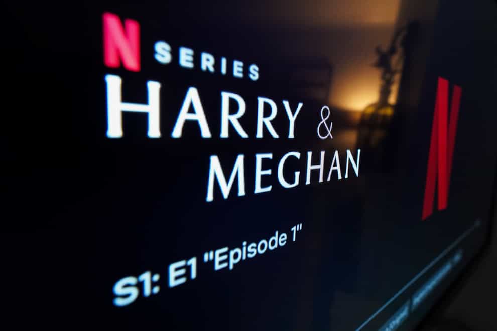 The Duke and Duchess of Sussex’s controversial documentary is being aired on Netflix (Jacob King/PA)