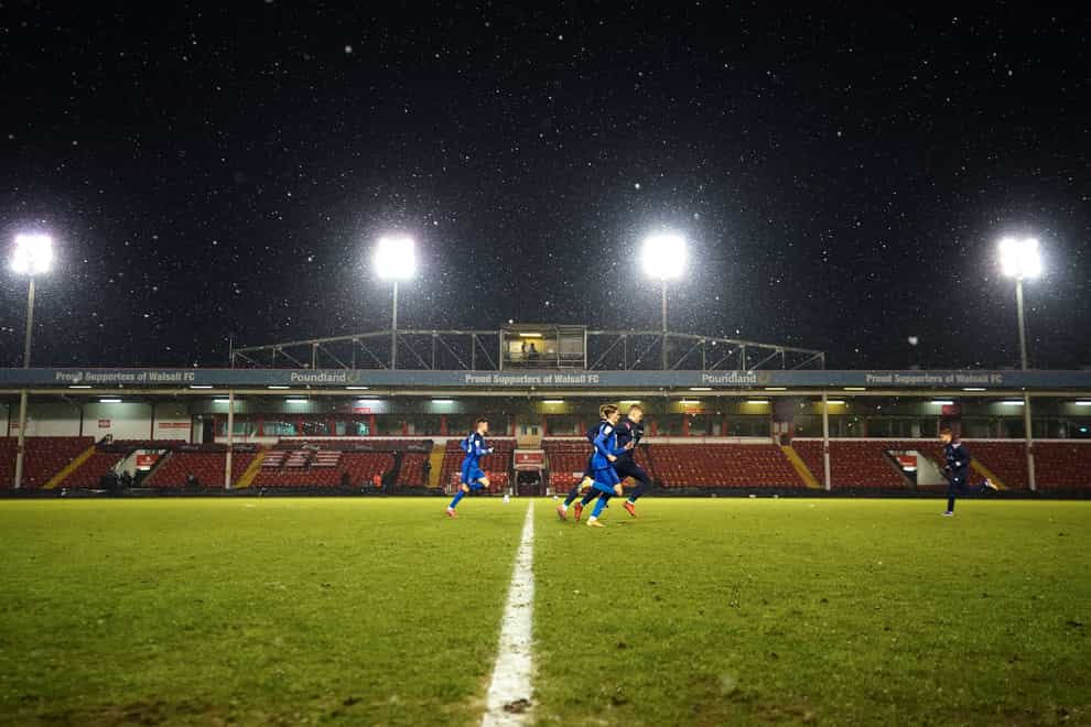 Carlisle and Walsall have been fined over their FA Cup bust-up at the Banks’s Stadium (Zac Goodwin/PA)