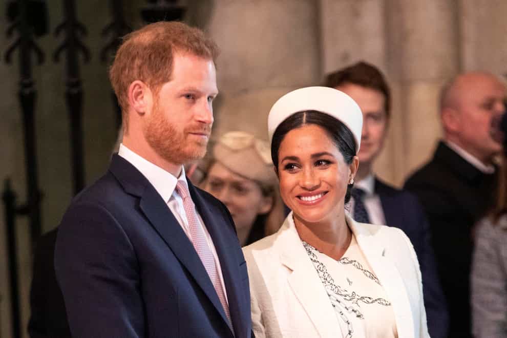 The Sussexes (Richard Pohle/The Times/PA